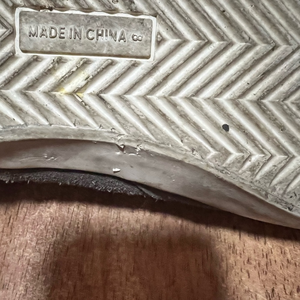 Womens size 8 grey studded Steve Madden high tops. - Picture 3 of 7
